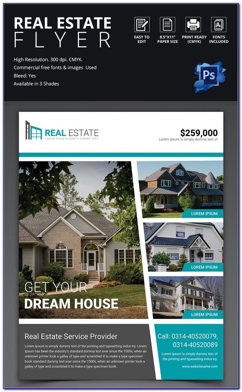 Realtor Feature Sheet Template Free
