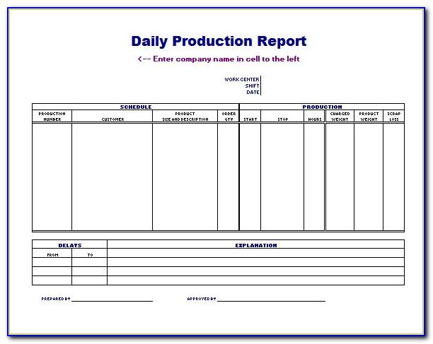 Video Production Schedule Template Excel