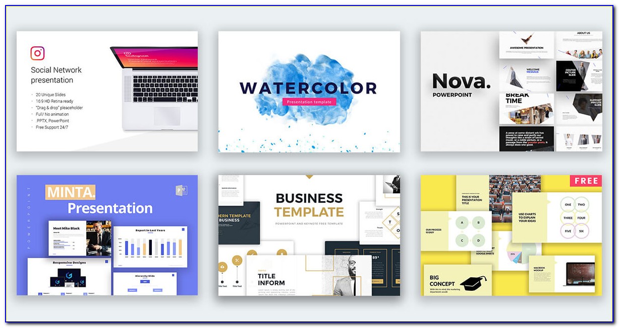 Business Sales Powerpoint Templates Free