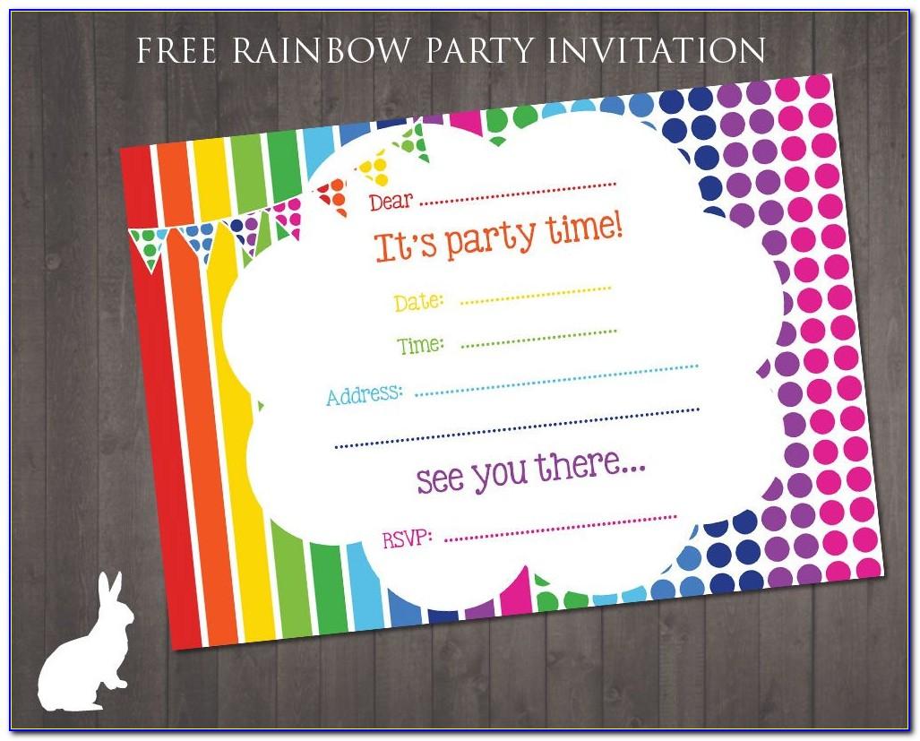First Birthday Online Invitation Templates Free