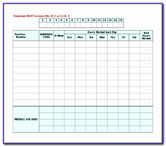 Free Excel Payroll Template Australia
