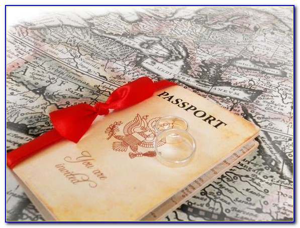 Free Online Passport Invitation Template