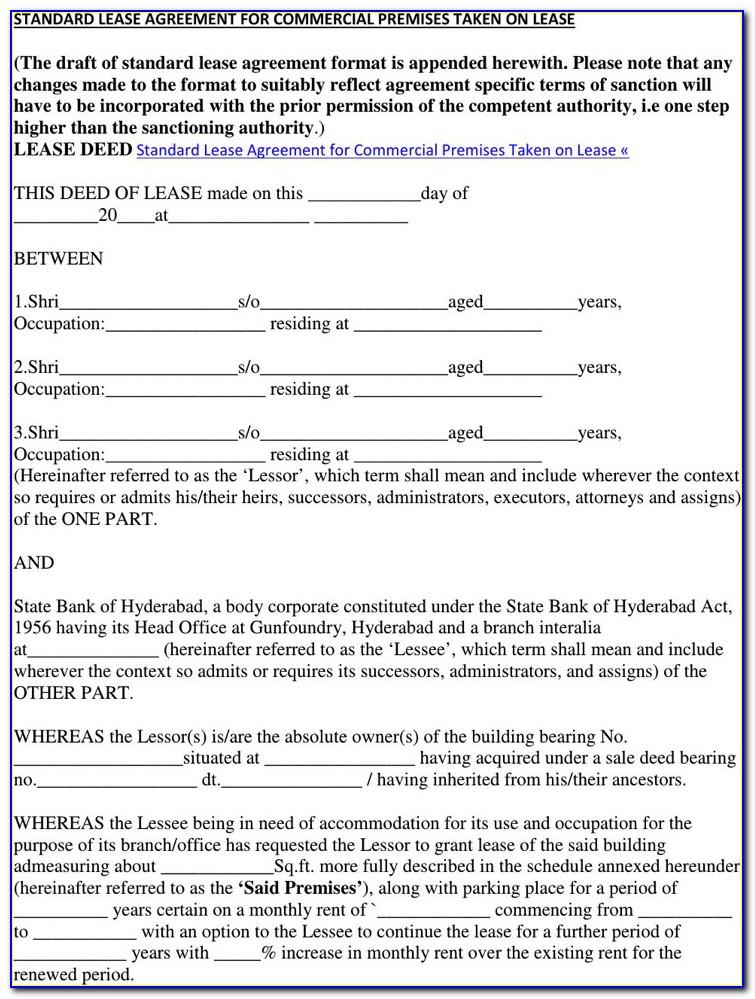 Office Lease Contract Template