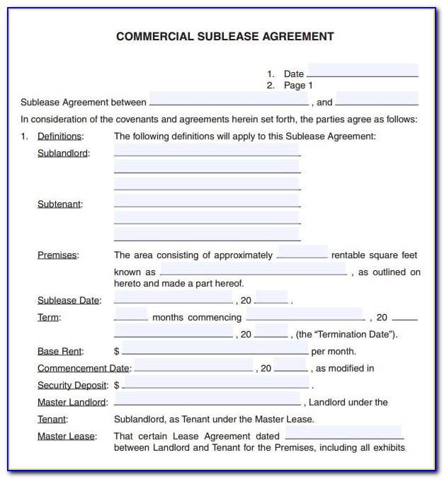 Office Space License Agreement Template