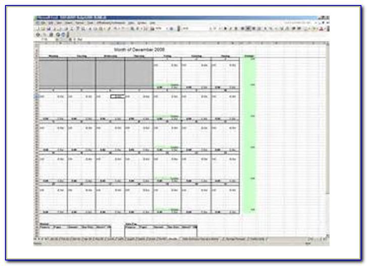 On Call Rotation Excel Template