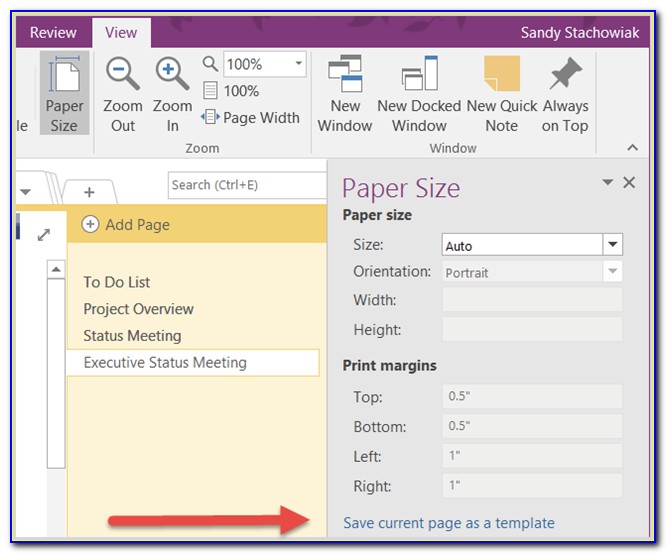 Onenote Project Management Template Download