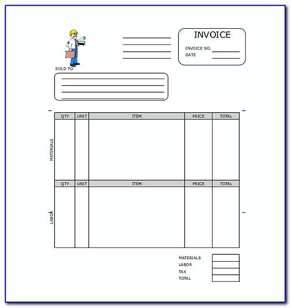 Open Office Writer Invoice Template