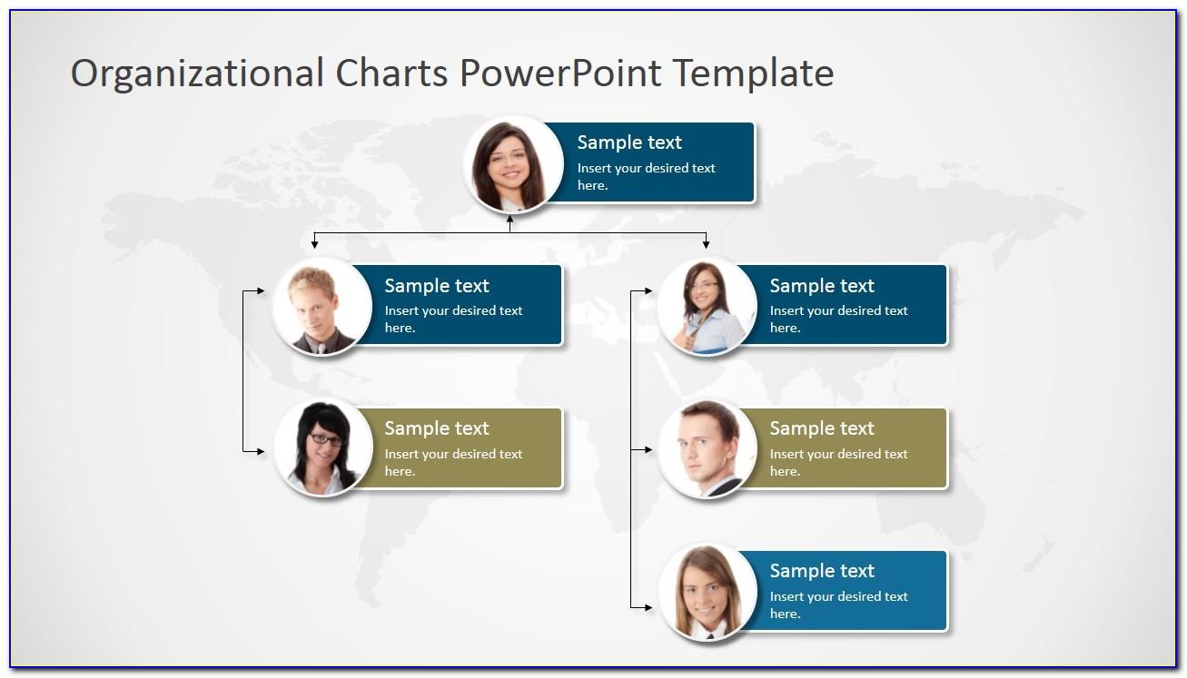 Organization Chart Template For Powerpoint