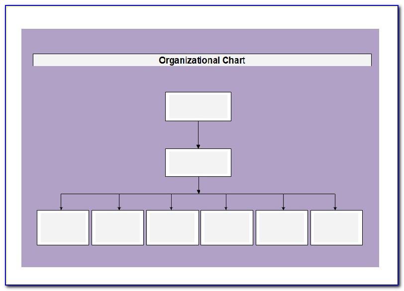 Organizational Chart Template Word Document