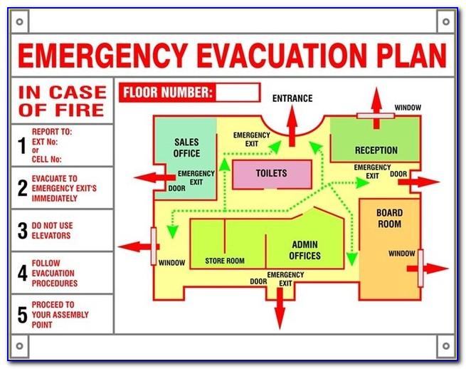 Osha Emergency Action Plan Example
