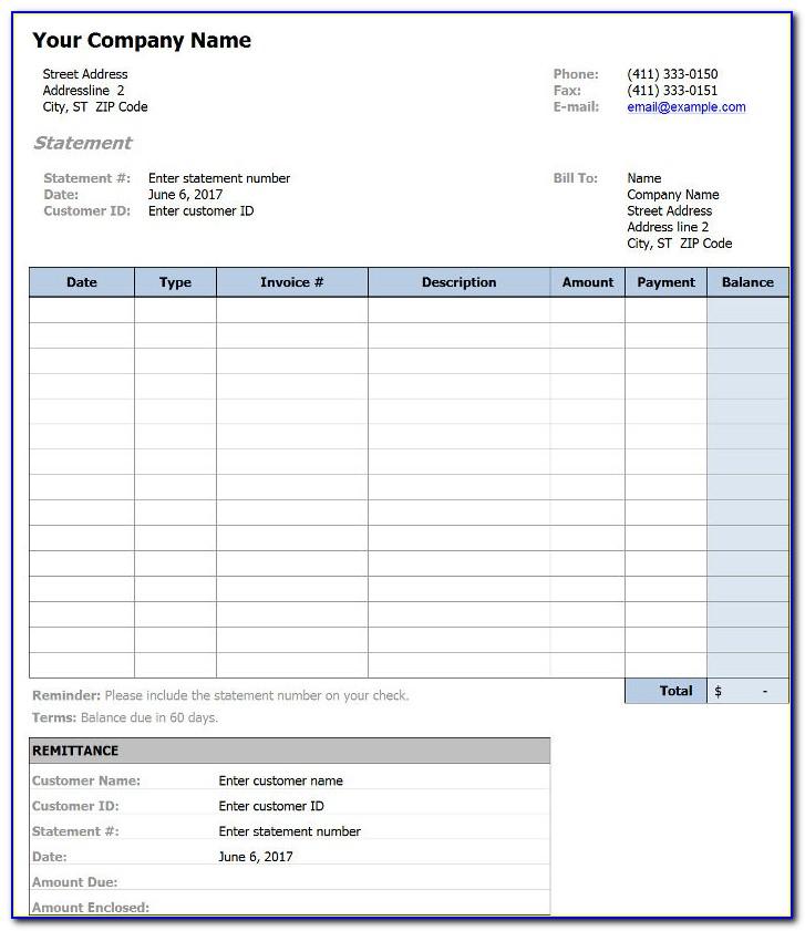 Outstanding Invoices