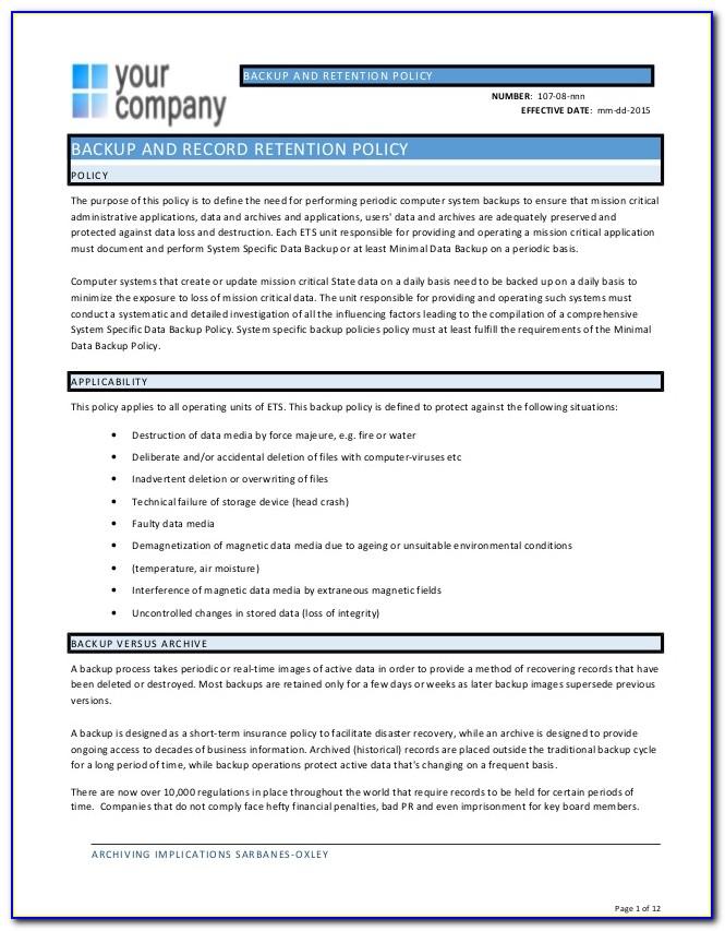 Overtime Policy Template Canada