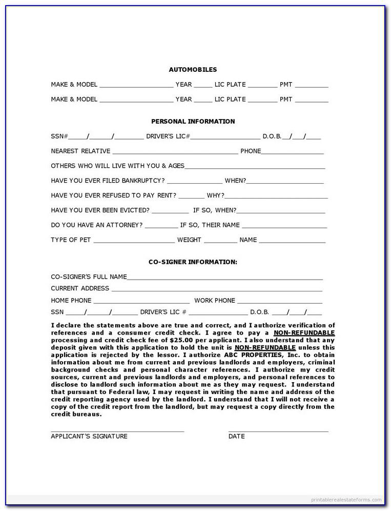 Owner Financing Contract Form Sample