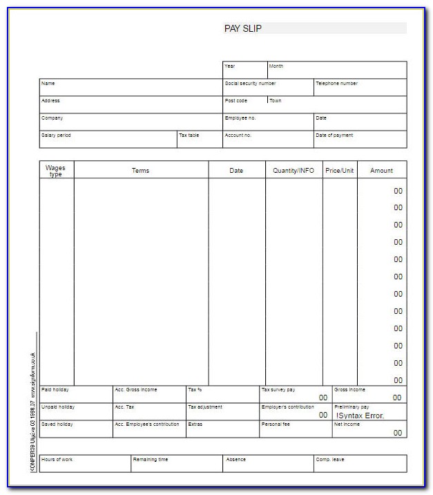 Pay Rate Agreement Form