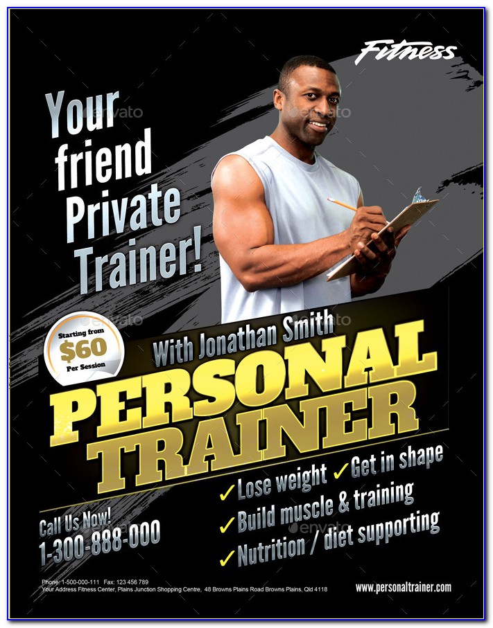 Personal Trainer Fitness Test Template