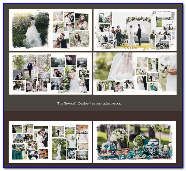 Photo Book Page Layout Templates