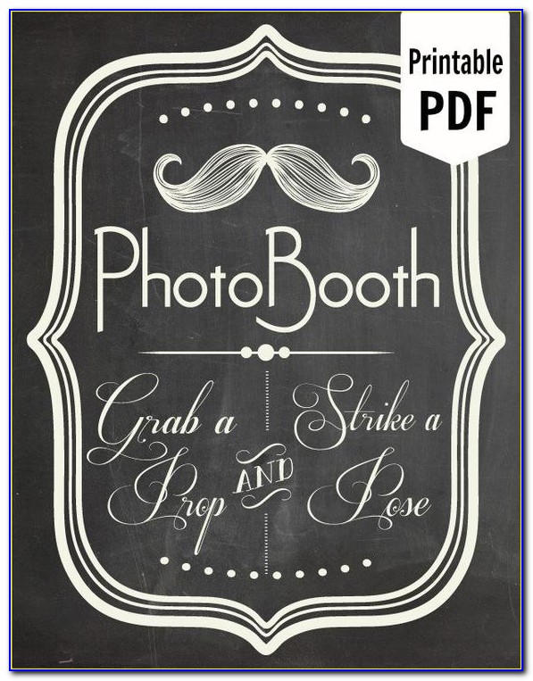 Photo Booth Props Printables Pdf