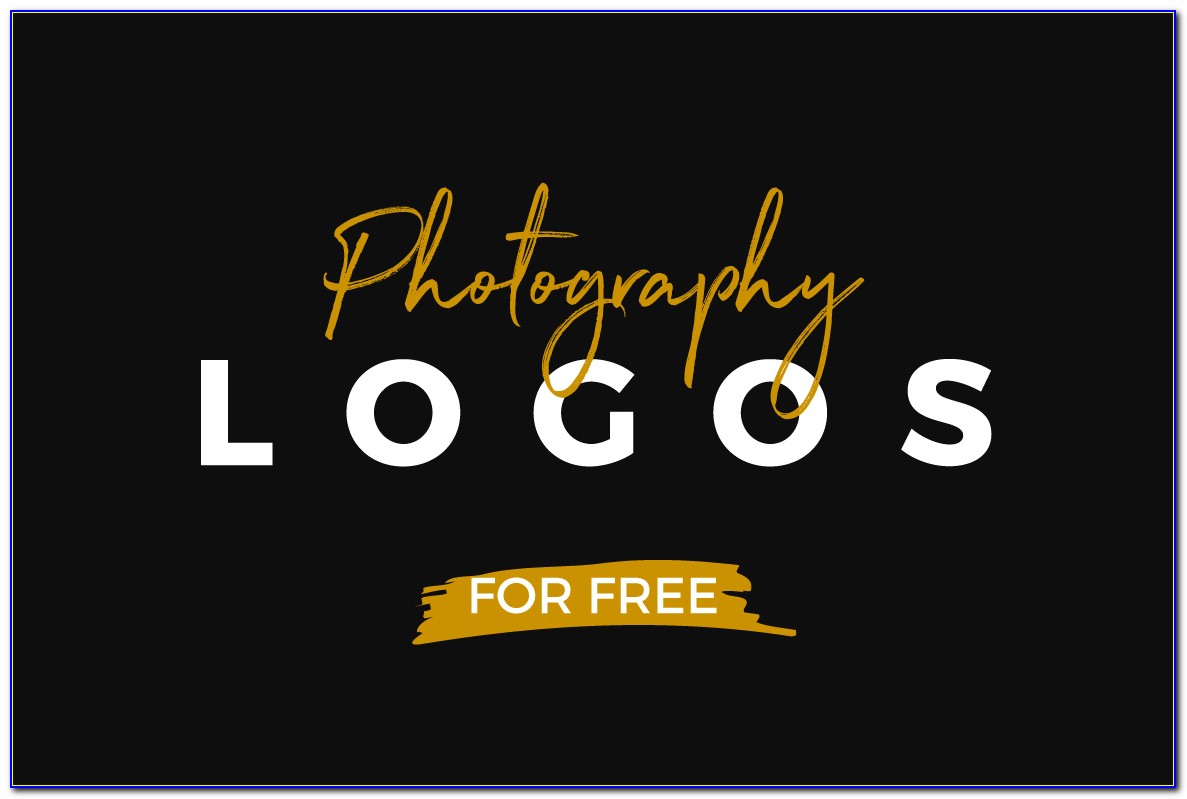 Photography Logo Template Free