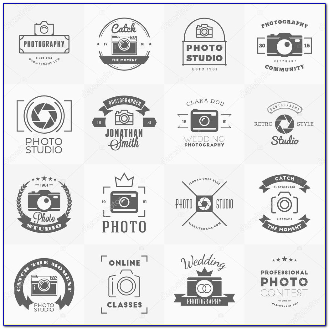 Photography Logo Templates Psd Free Download