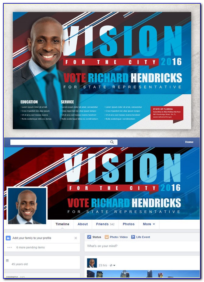 Political Campaign Flyer Template Free