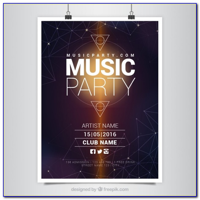 Poster Design Template Psd Free Download