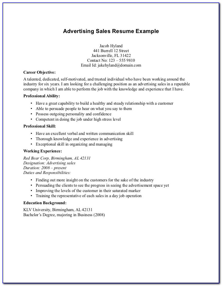 Resume Objective Samples For Medical Assistant