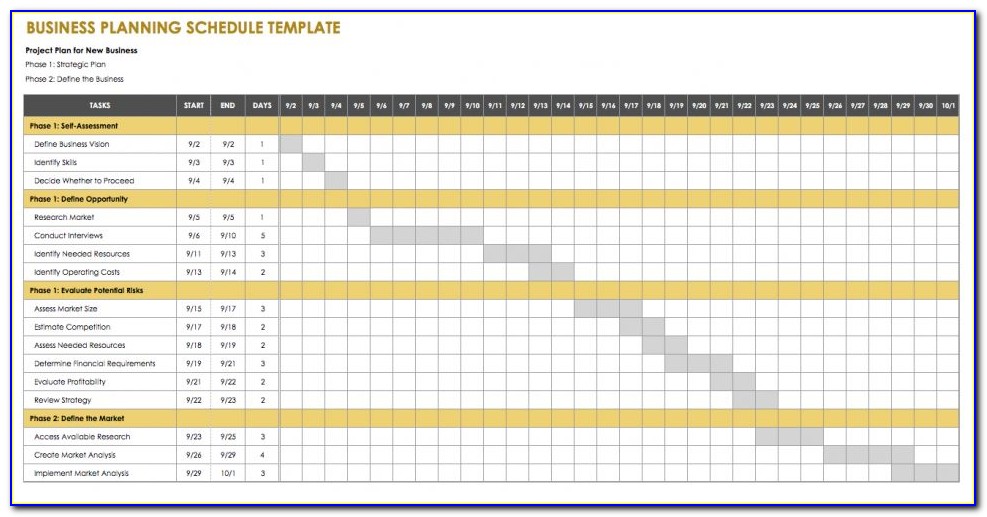 Weekly Planner Template For Excel