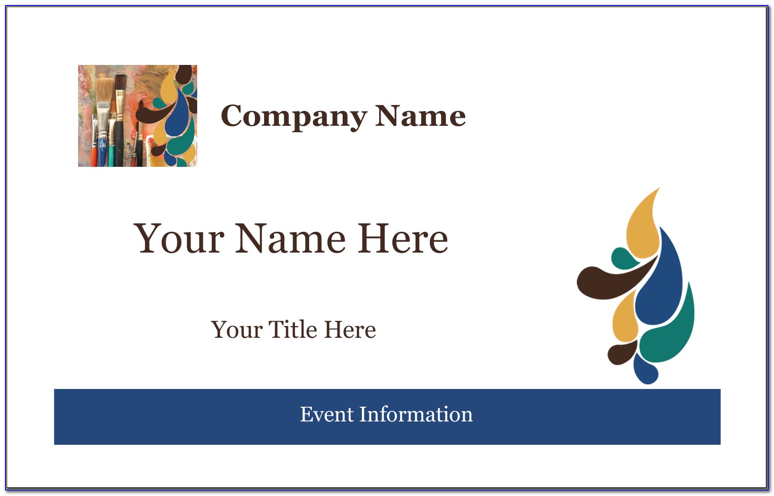 Avery Name Tag Template 5392