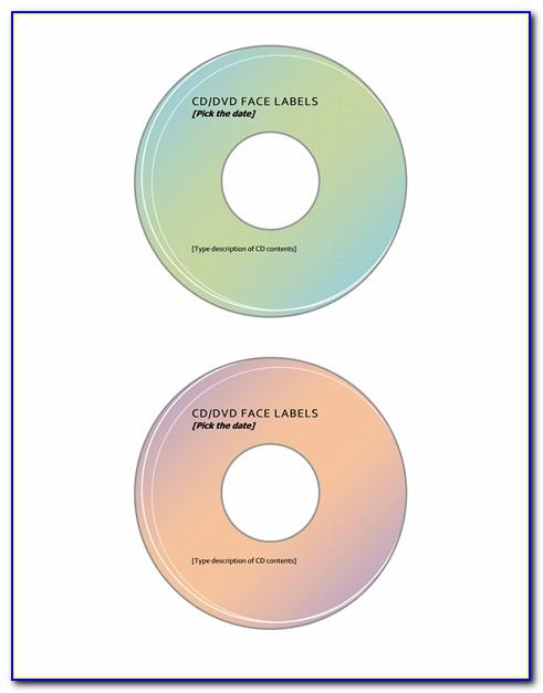 Cd Label Template From The Microsoft Office Website