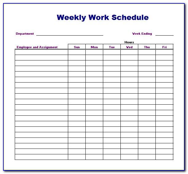 Employee Monthly Attendance Record Template Excel