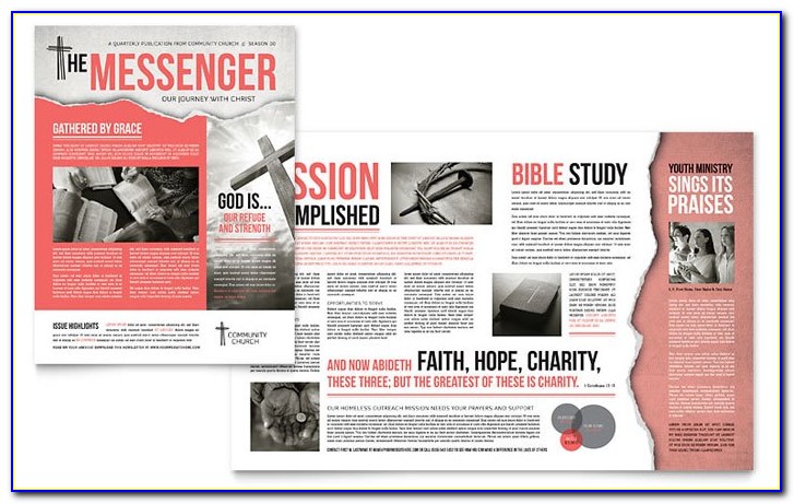 Free Church Newsletter Templates Publisher