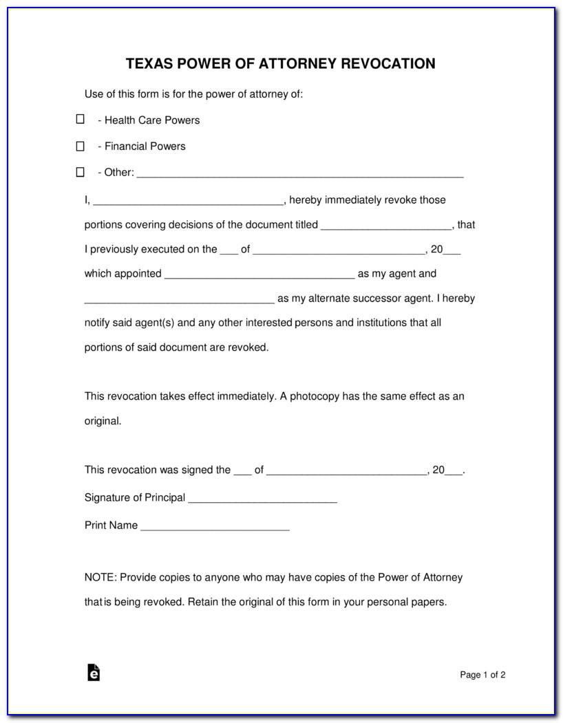 Free Medical Power Of Attorney Forms To Print