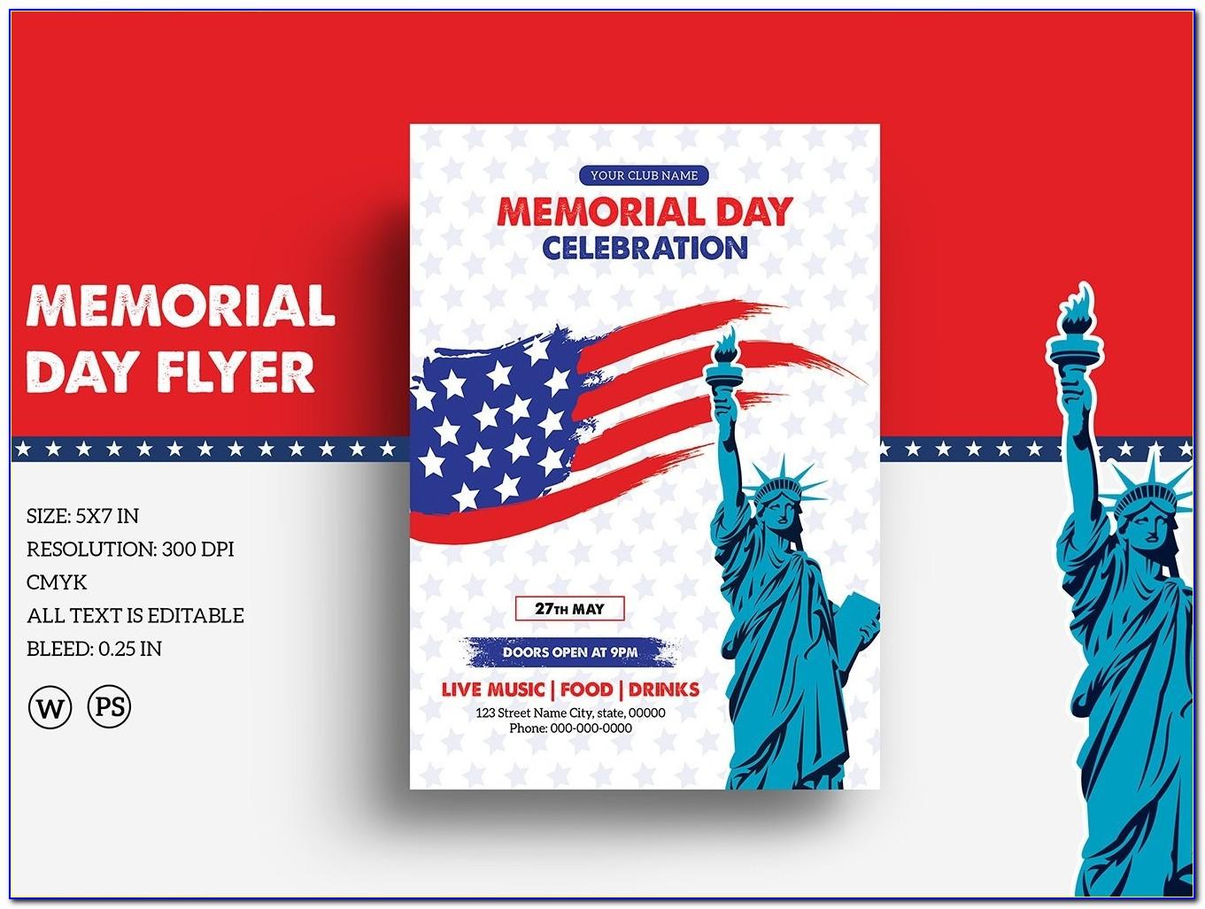 Memorial Brochure Templates Free