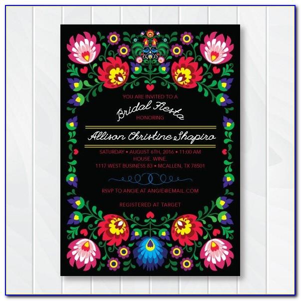 Mexican Themed Invitation Templates Free