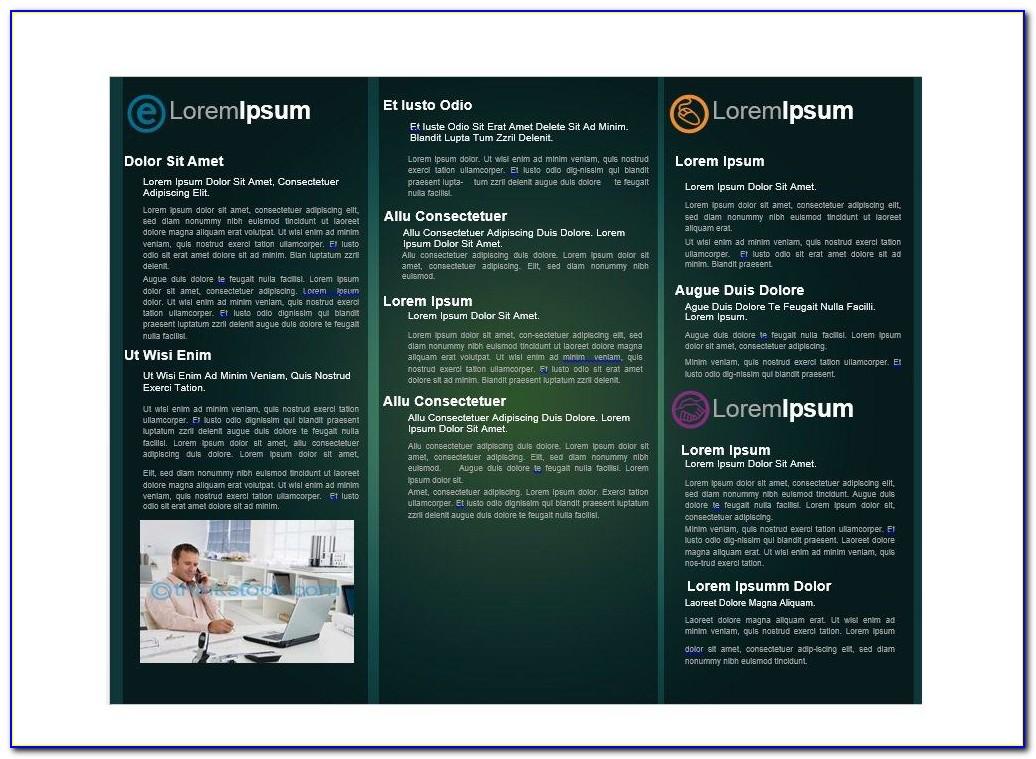 Microsoft Template For Brochures