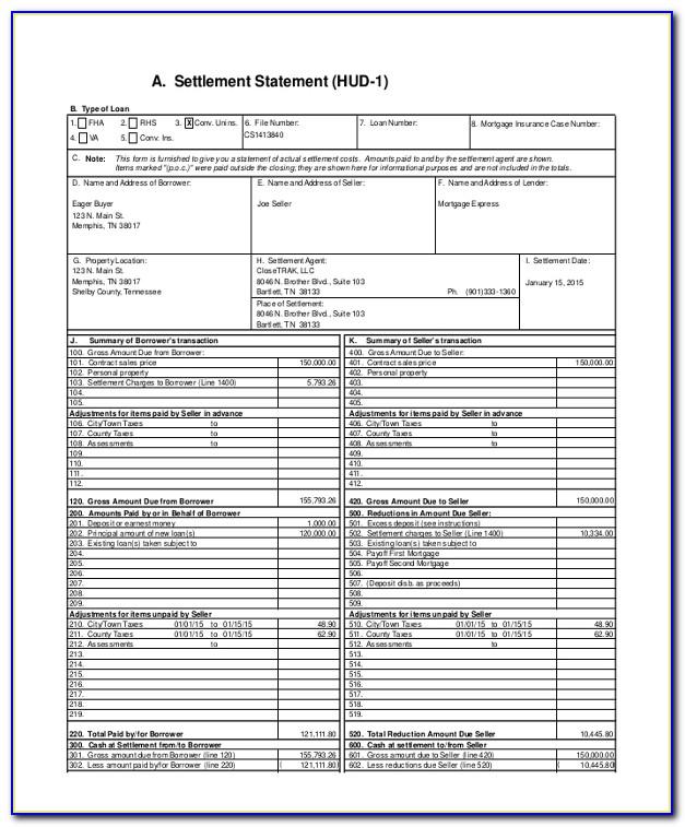 Mortgage Statement Template Download
