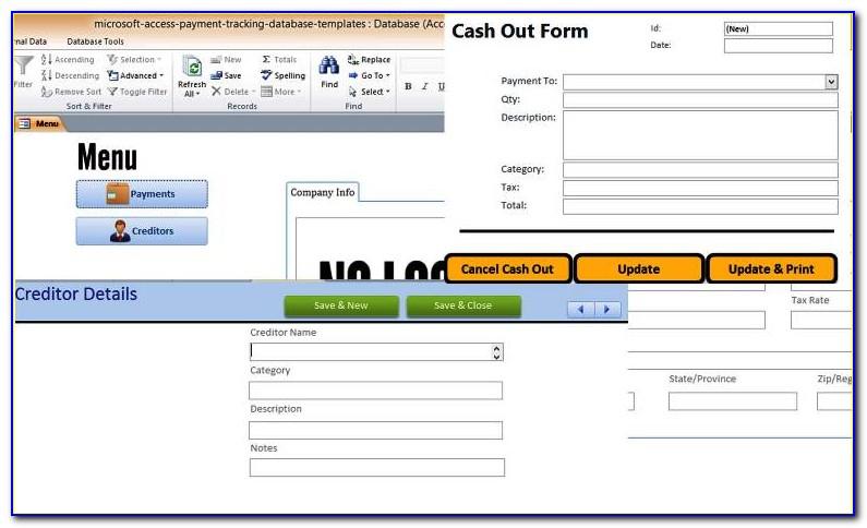 Ms Access 2007 Templates Free Download
