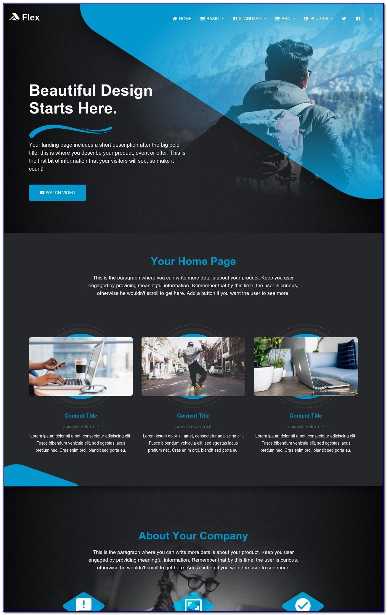 Ms Expression Web Templates Free