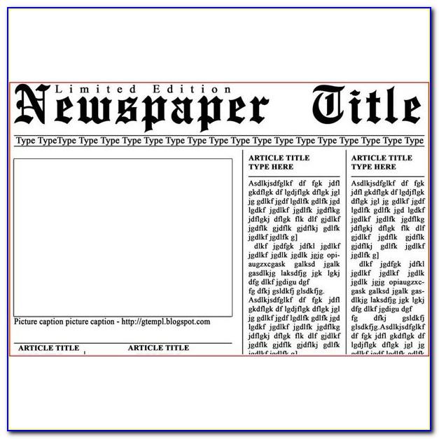 Newspaper Advertising Contract Template