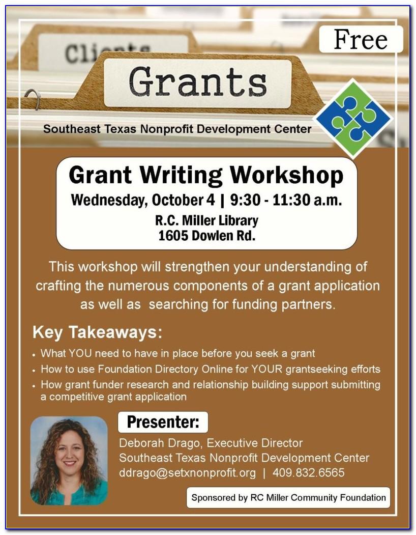 Nonprofit Grant Writing Courses