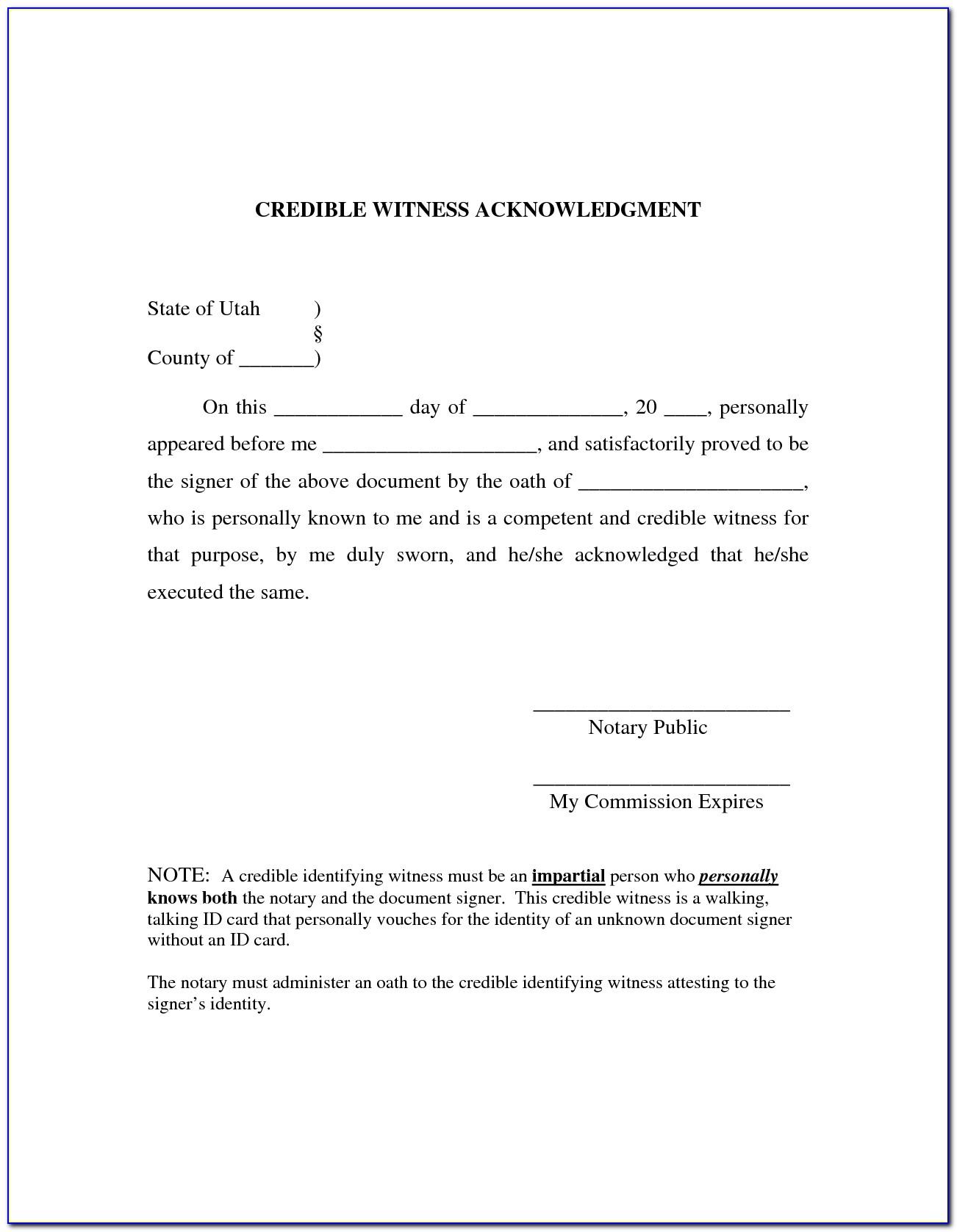 Notary Public Forms Texas