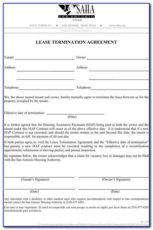 Commercial Lease Agreement Texas Template