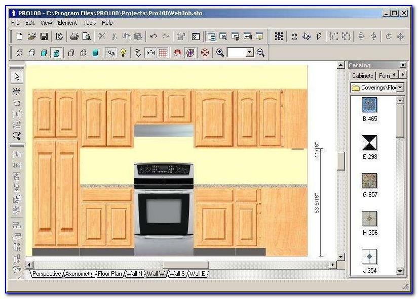Kitchen Cabinet Plan Design