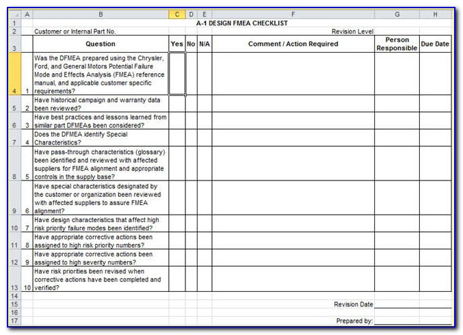 Layered Process Audit Checklist Pdf