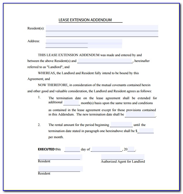 Lease Abstract Template Word