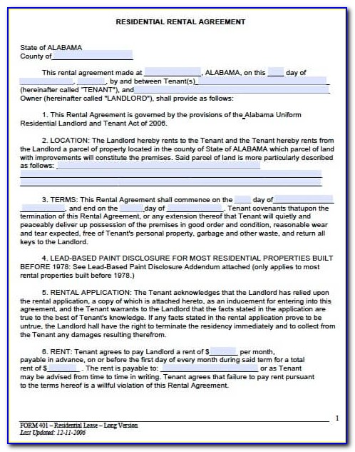 Lease Agreement Examples Pdf