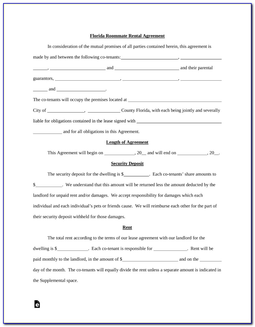 Lease Agreement Template Doc