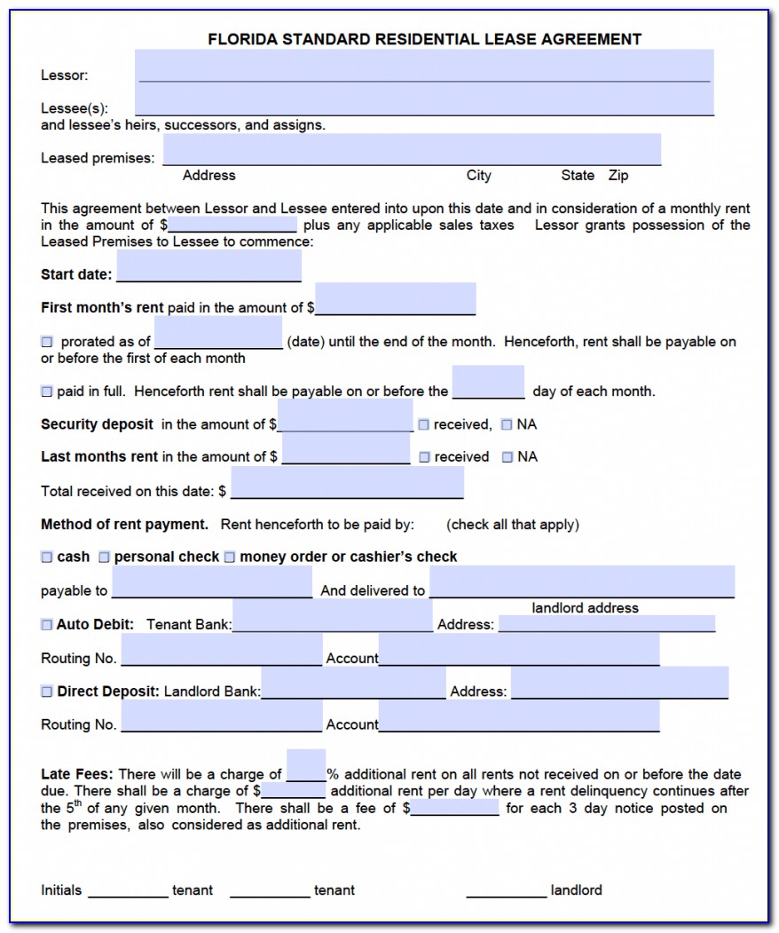 Lease Contract Extension Template
