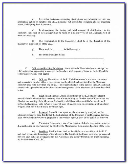Limited Liability Partnership Agreement Template Uk