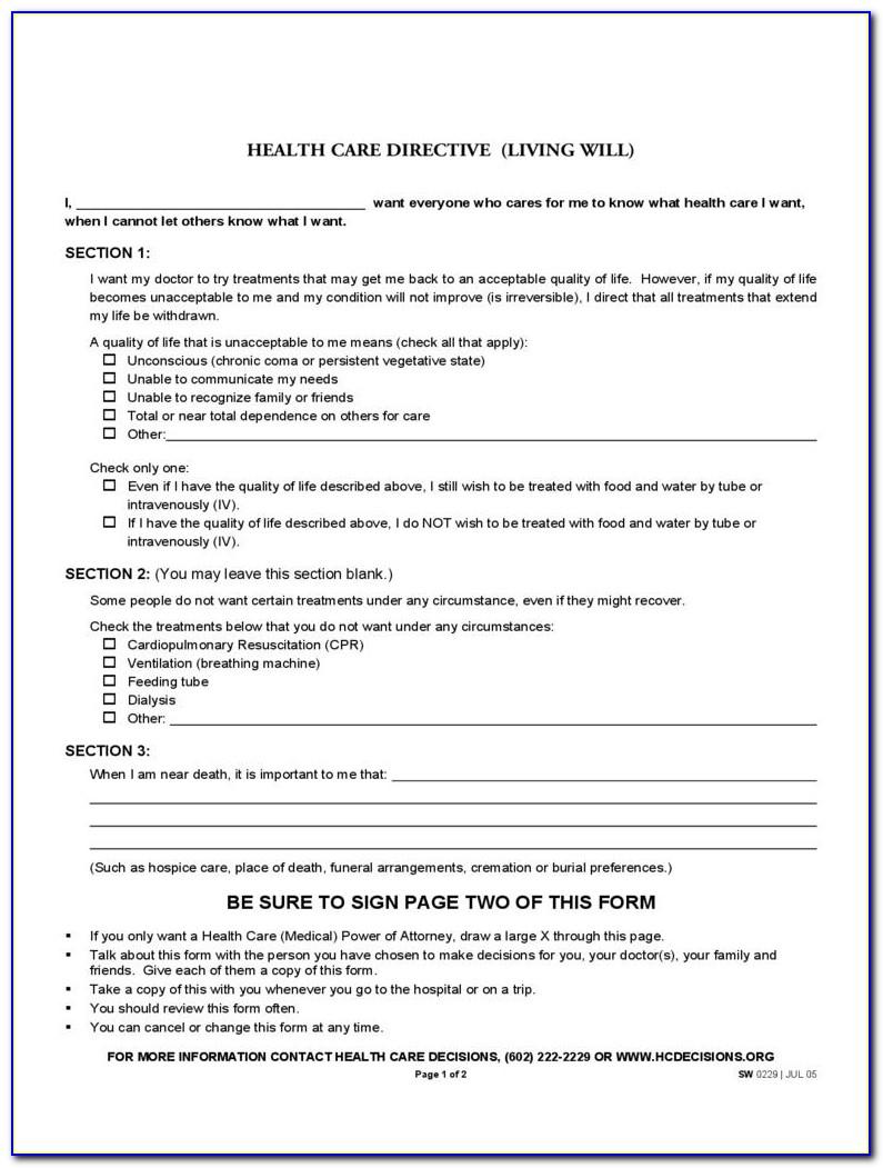 Living Revocable Trust Form Free
